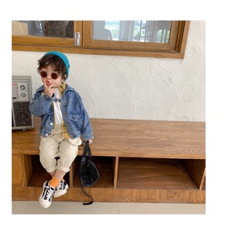 Áo khoác bò denim jacket cho bé ngày thu