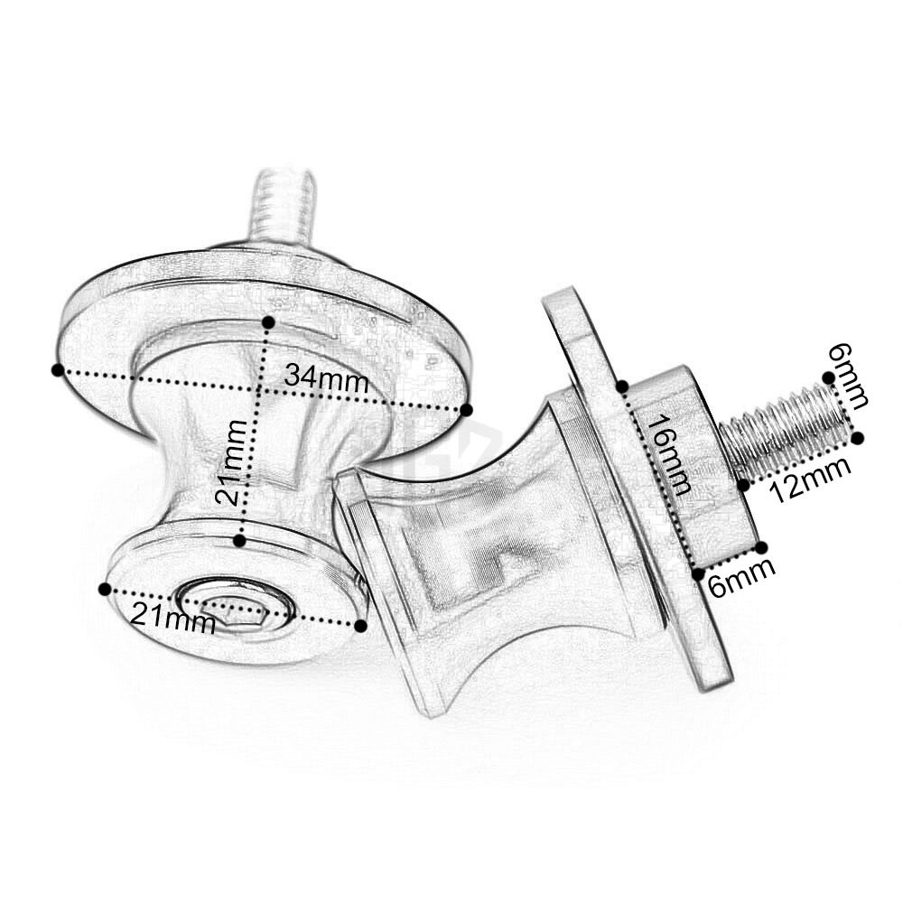 Ốc Vít M8 M10 Cho Xe Kawasaki Z1000 Z900 Z750 Z250 NINJA250 Z250 Z50L ER6N