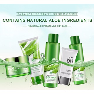 Bộ Chăm Sóc Da Lô Hội 92% BIOAQUA 5 Món