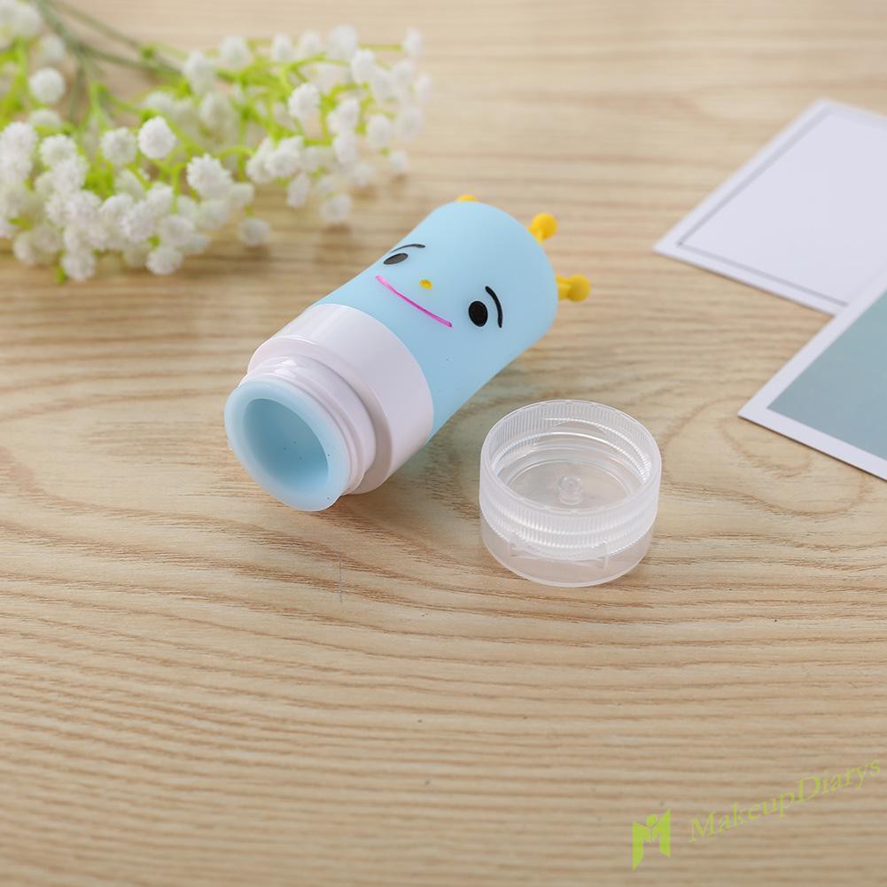 (Hàng Mới Về) Chai Silicon Rỗng 40ml Dùng Chiết Mỹ Phẩm Mang Đi Du Lịch