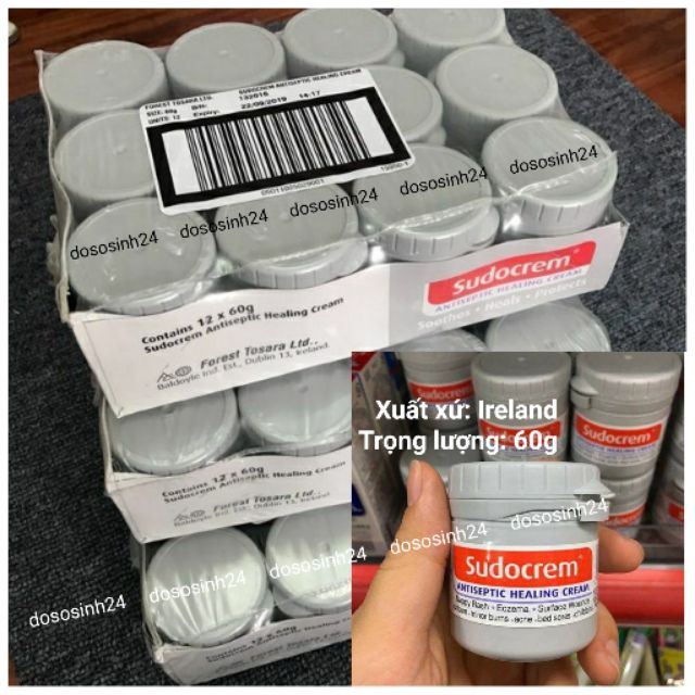 Kem chống và trị hăm Sudocrem 60g Chính hãng