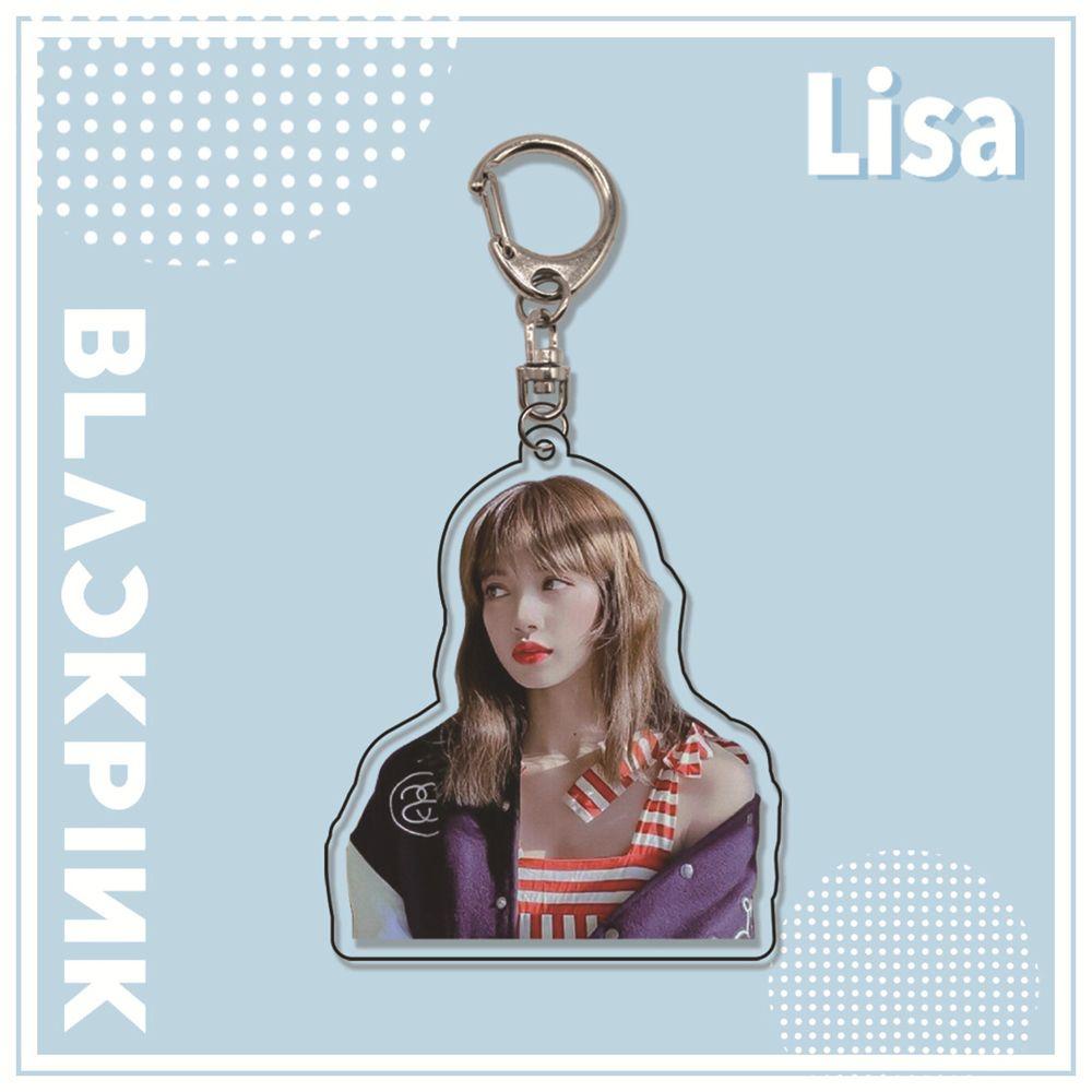 Giá Đỡ Acrylic Hình Ngôi Sao / LISA Dùng Làm Móc Khóa / Móc Khóa Trang Sức