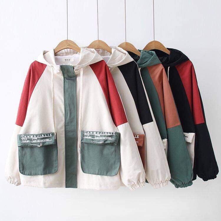 [Mã WASKT304 giảm 15% tối đa 30K đơn 99K] [Ảnh Thật] ÁO KHOÁC KAKI UNISEX PHỐI MÀU ĐẸP FREESIZE ( video thật ) | BigBuy360 - bigbuy360.vn