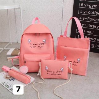 Set balo 4 món siêu hot
