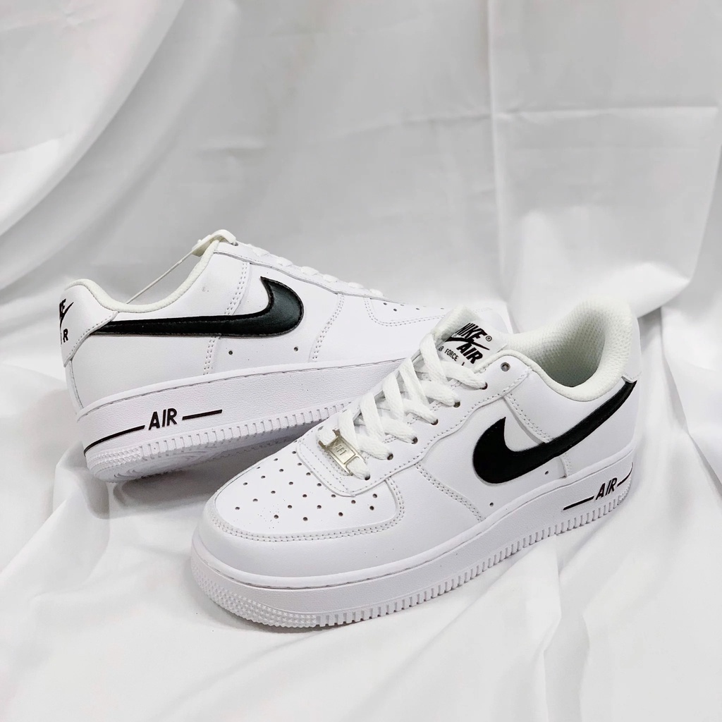 Giày Nike_Air Force 1 Vệt Nâu Cổ Thấp Thể Thao Nữ Nam Giày Sneaker AF1 Trắng Đế Cao Đi Học Giá Rẻ Full Box