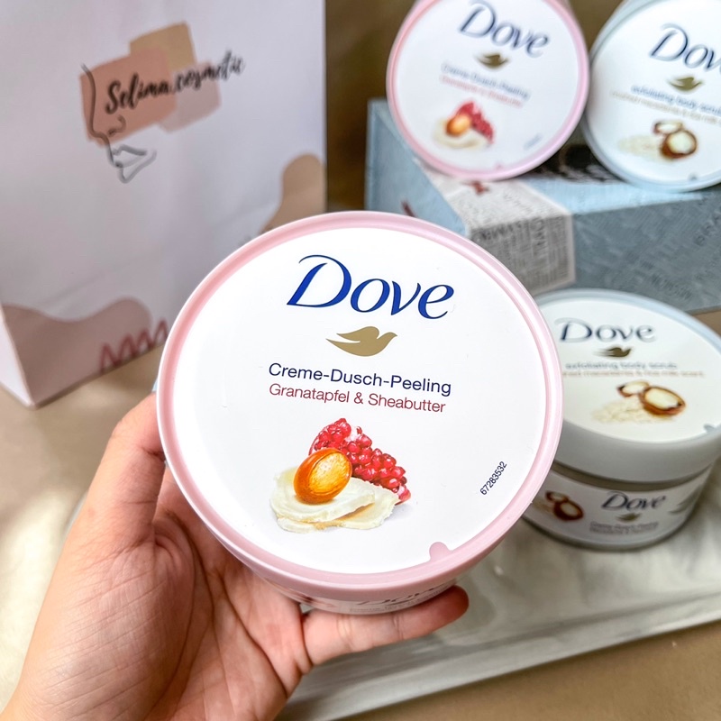 TẨY TẾ BÀO CHẾT BODY DOVE EXFOLIATING BODY POLISH (bản đức)