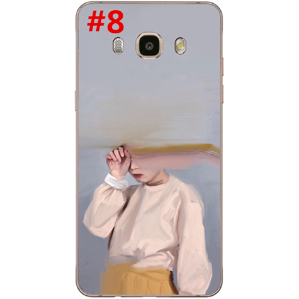 Ốp điện thoại TPU mềm chống sốc họa tiết Van Gogh cho Samsung Galaxy A9 Pro/A8/A7/A5/A3 2015/A7000/A5000/A3000