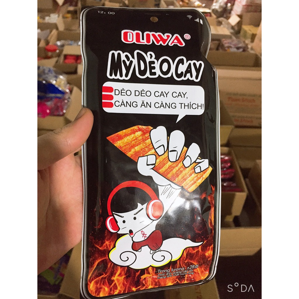 Snack Mỳ Dẻo Cay  mẫu mới