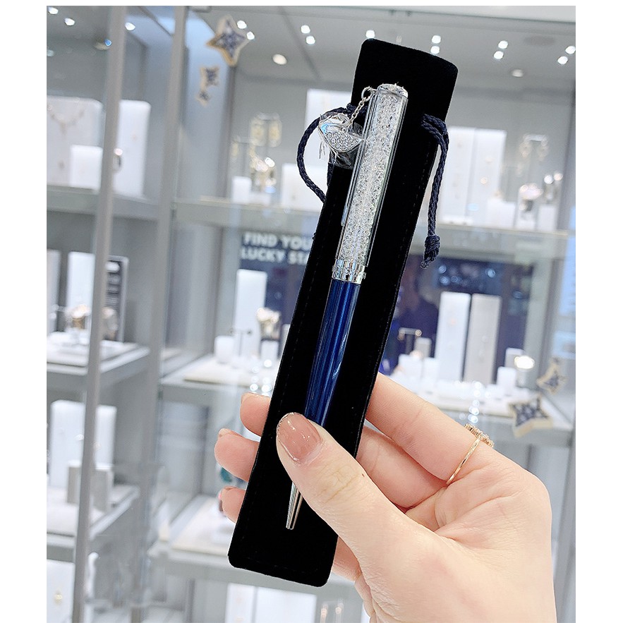 Bút Bi Swarovski Đính Pha Lê Sang Trọng Làm Quà Tặng Sinh Nhật