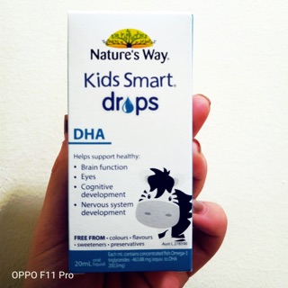DHA Dạng Giọt - Nature’s Way Kids Smart DHA Drops, 20ml date mới