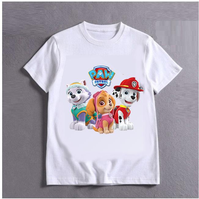 Áo thun chó cứu hộ bé gái Paw - Patrol