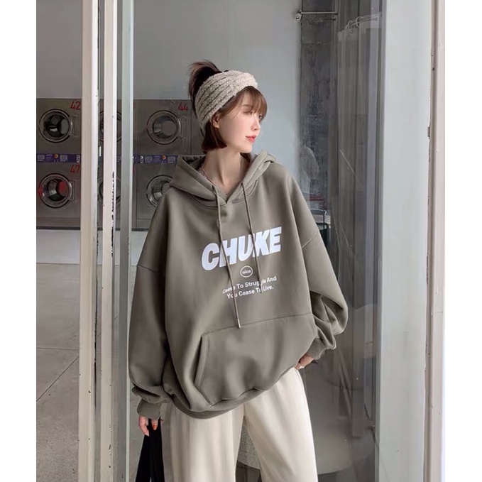 ÁO HOODIE NỮ , ÁO CHUKE CÓ TÚI TRƯỚC CHẤT VẢI MỀM, BÊN TRONG LÓT LÔNG (hàng có sẵn) | BigBuy360 - bigbuy360.vn
