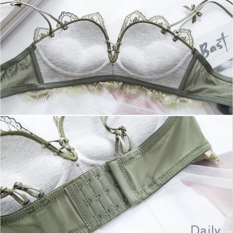 [SỈ] Bộ đồ lót, áo lót ren nữ Floral Girl nâng ngực không gọng siêu gợi cảm quyến rũ A78 | BigBuy360 - bigbuy360.vn
