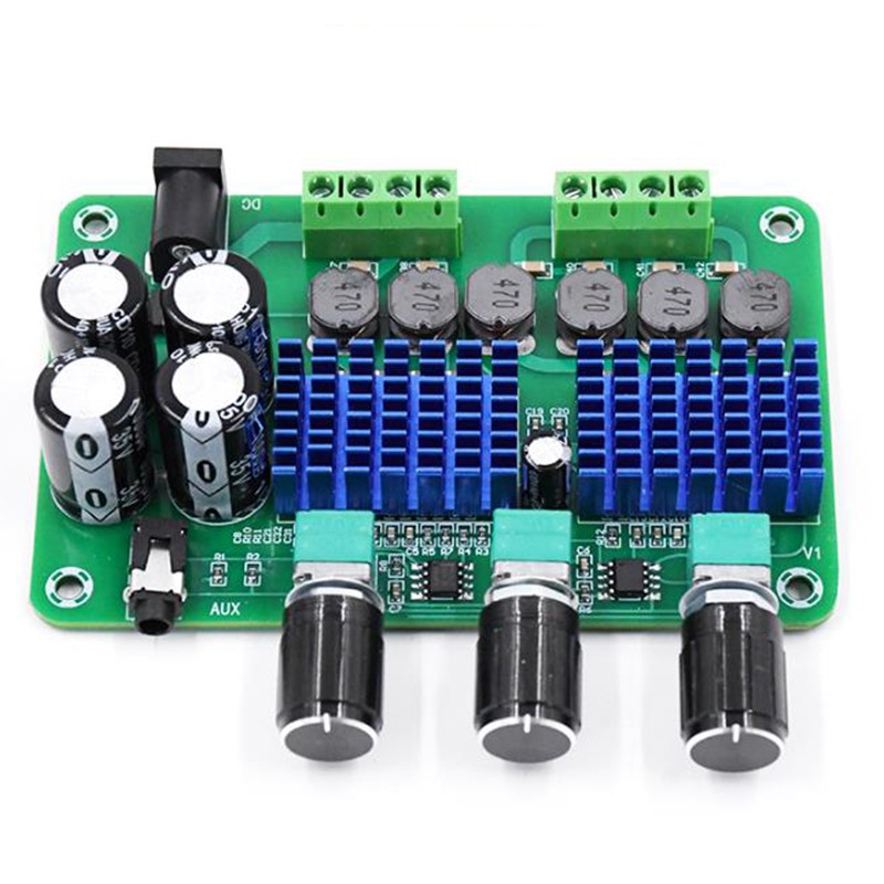 Bảng Mạch Khuếch Đại Âm Thanh Kỹ Thuật Số tpa3116d2 2.1 xh-M311 50wx50w + 100w