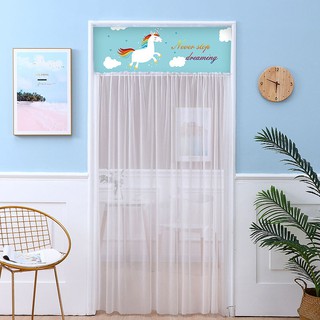 Rèm Cửa Chống Muỗi Có Khóa Dán Tiện Dụng