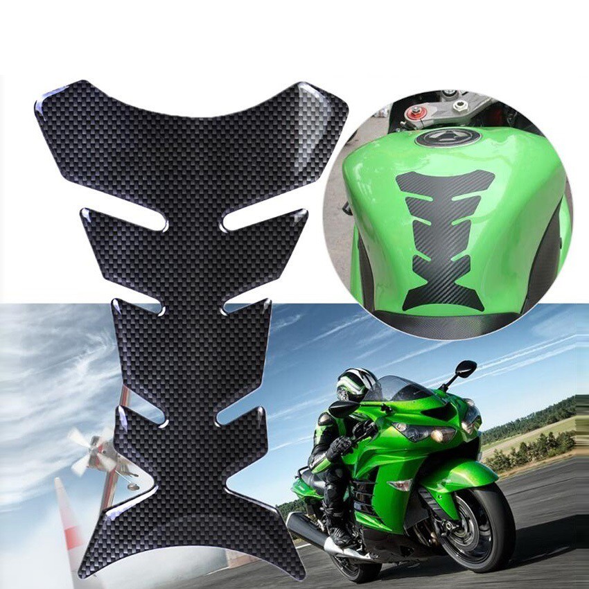 2019 NEW Đề can dán xe máy Nhãn dán sợi carbon Tem xe máy
