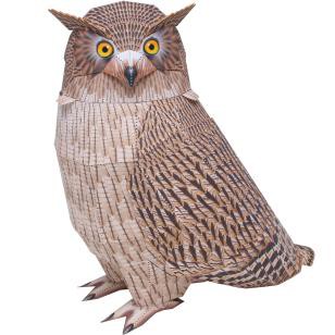 Mô hình giấy_ Cú tuyết- Hedwig