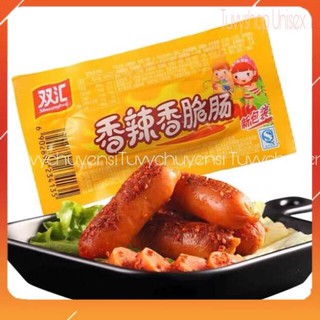 Xúc xích ngô - xúc xích cay đồ ăn vặt trung quốc siêu ngon