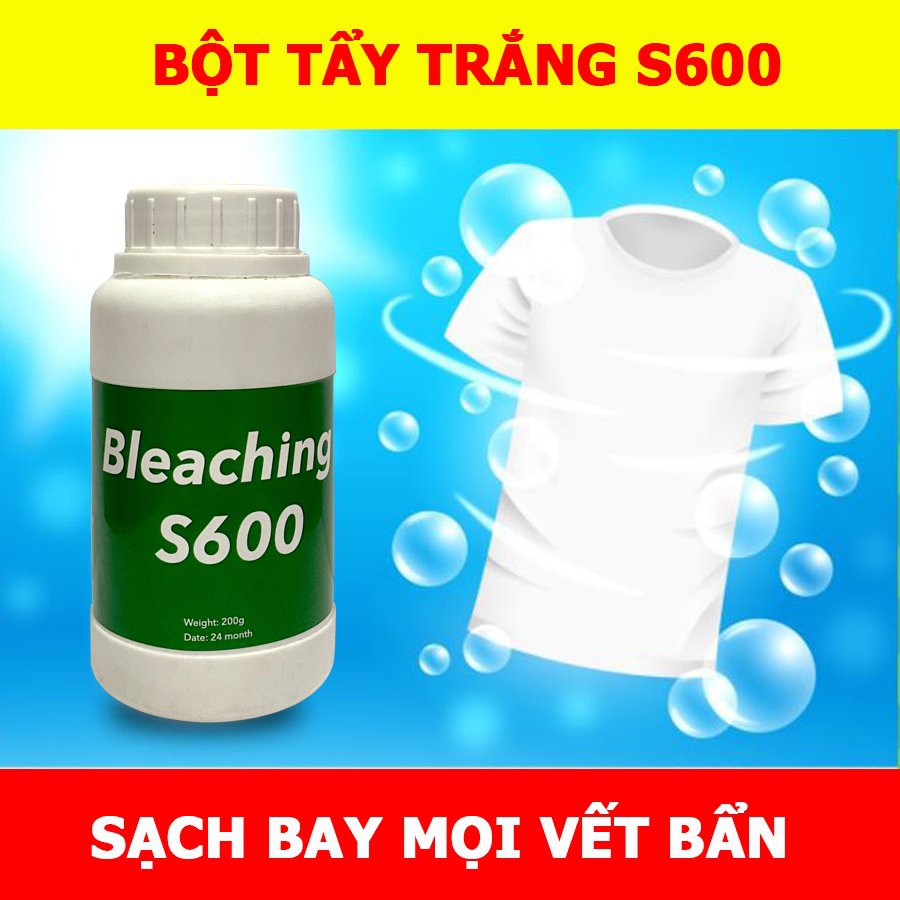 Bột tẩy quần áo S600 giá cạnh tranh - Logo Rẻ quá luôn nè