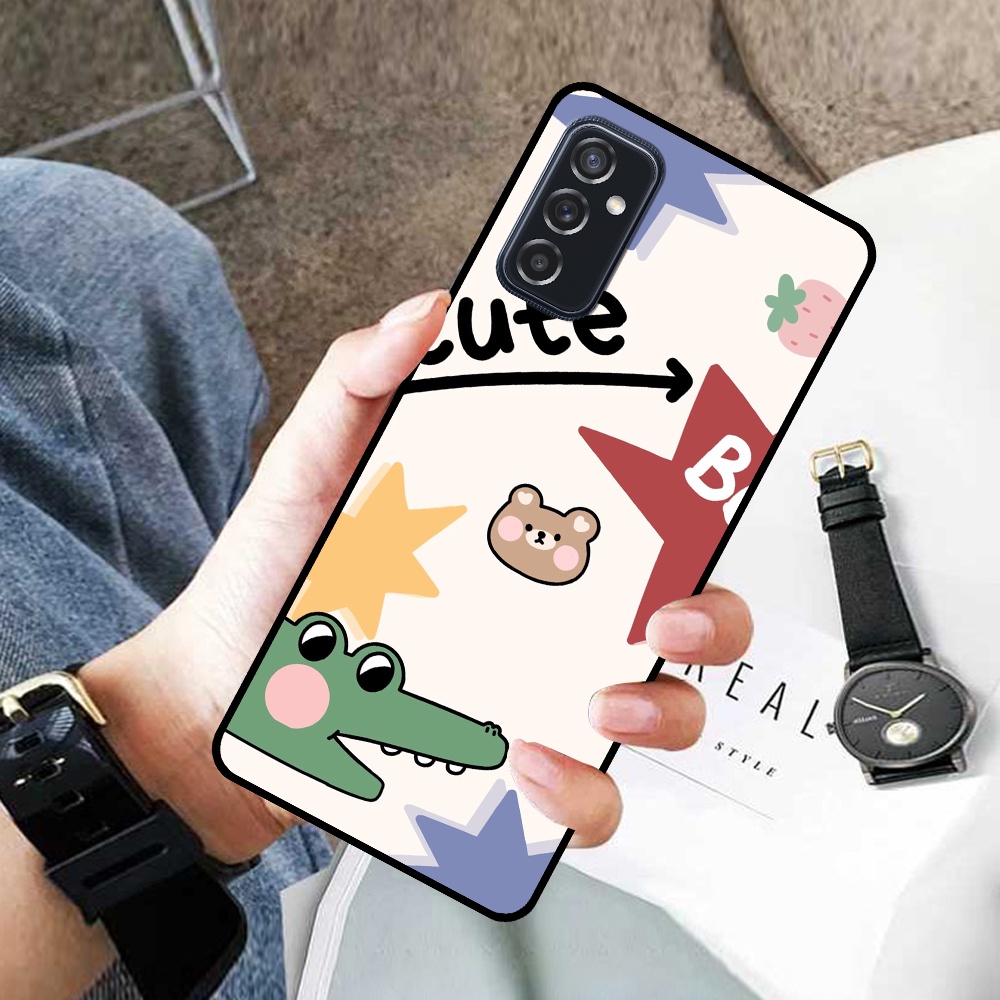 Ốp lưng Samsung M52 5G in hình cá mập, khủng long dễ thương, cute (T01 - T06)