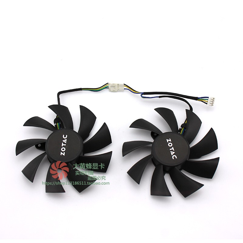 🍀Thẻ Quạt Làm Mát Chuyên Dụng Cho ZOTAC The Thai RTX 2060-6GD6 GTX1660 1660ti | BigBuy360 - bigbuy360.vn