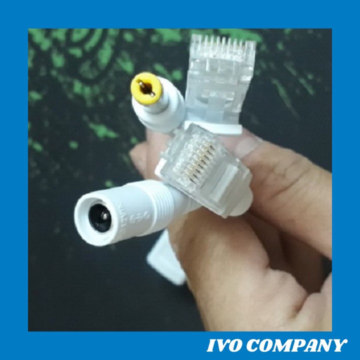 Bộ Jack POE Tải Nguồn Theo Dây Mạng Cổng RJ45