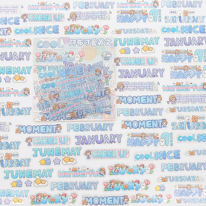 Miếng Dán Trang Trí Họa Tiết Hoạt Hình Dễ Thương Dành Cho Bé