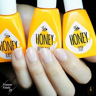 Candy Nail - Honey Base, Top, Builder ( liên kết sơn gel,  top bóng và cứng móng )