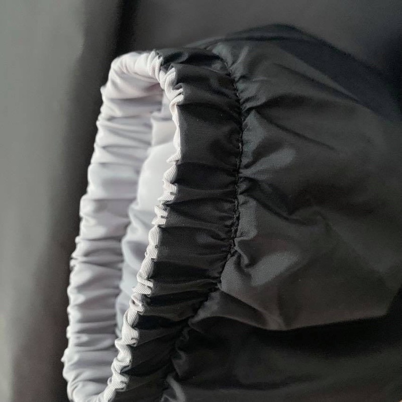 Áo khoác Tubi 2 Mặt Màu Xám Ghi Nón rời