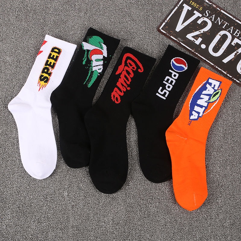 Vớ Thể Thao Ống Dài Khử Mùi Thời Trang Đường Phố Mùa Hè Cho Nam