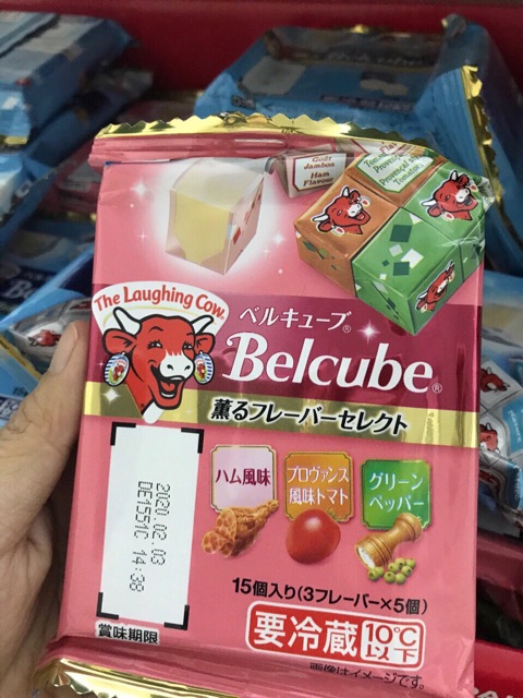 🧀PHÔ MAI VIÊN BELCUBE NHẬT CHO BÉ TỪ 7 THÁNG TUỔI🇯🇵🇯🇵🇯🇵