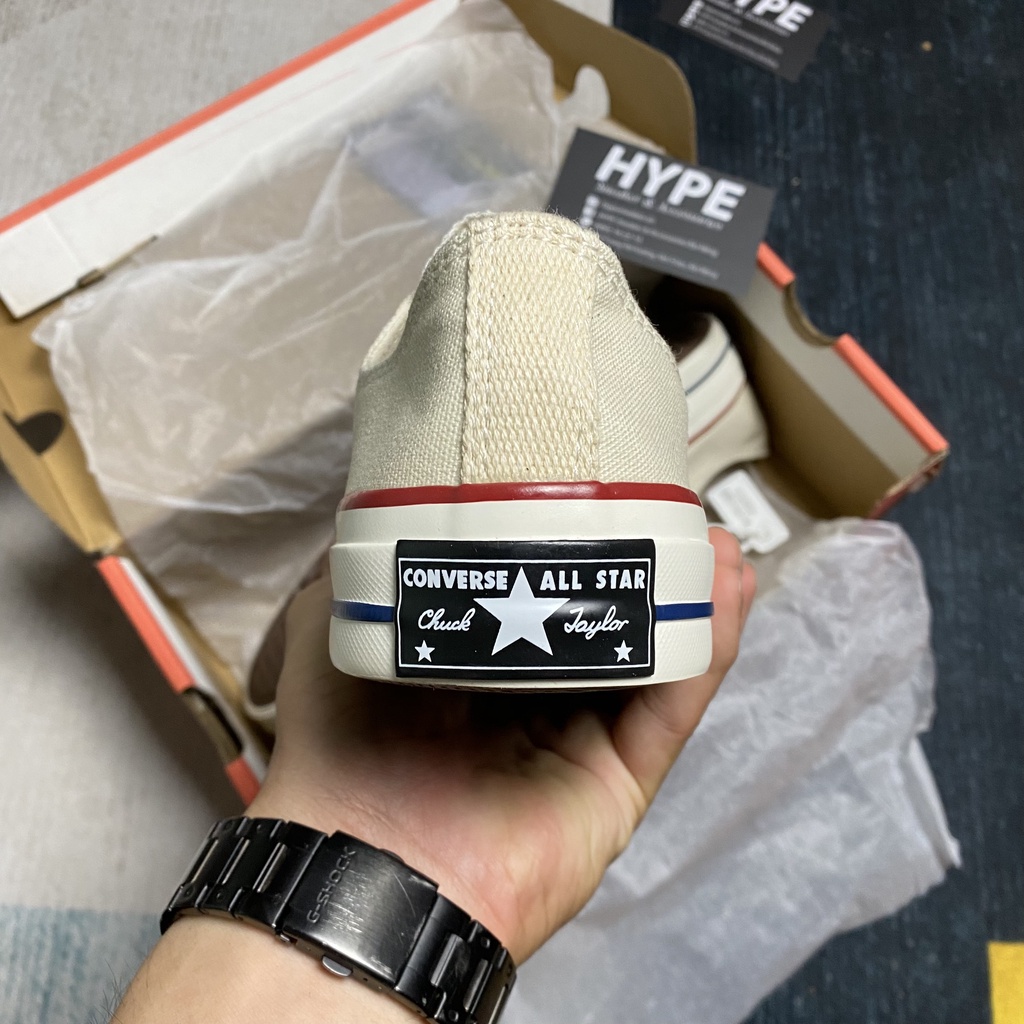 Giày Converse 1970s Low White  - Hype Sneaker | Phiên bản 1:1 chuẩn