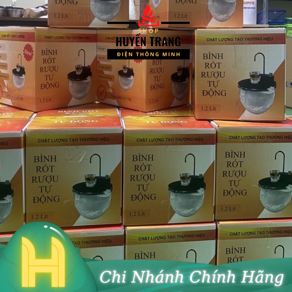 [Bản V8.0] Bình Rót Rượu Tự Động Zô Zô Vui Vẻ Giao Diện Mới Sang Trọng Hiện Đại