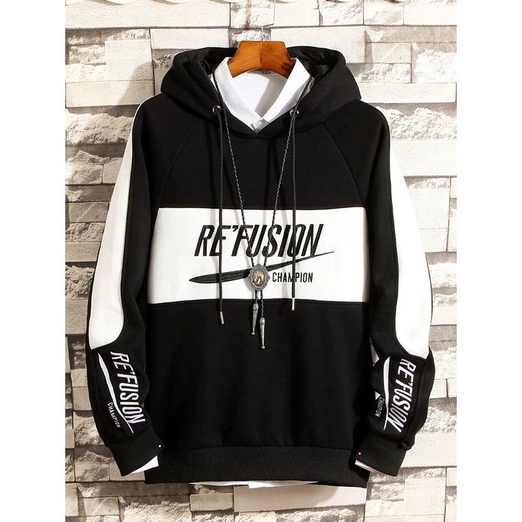 Áo HOODIE Phối 2 Màu Siêu Chất