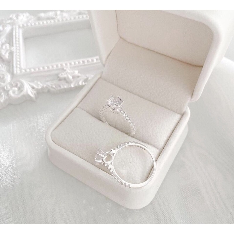 NHẪN NỮ BẠC TA NHỎ XINH- HÀNG CAO CẤP