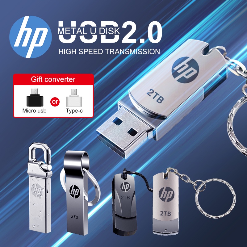 USB HP / Samsung USB 3.0 Pen Drive chống nước tốc độ cao 1TB 2TB HP Metal USB 16GB 32GB 64GB X750W