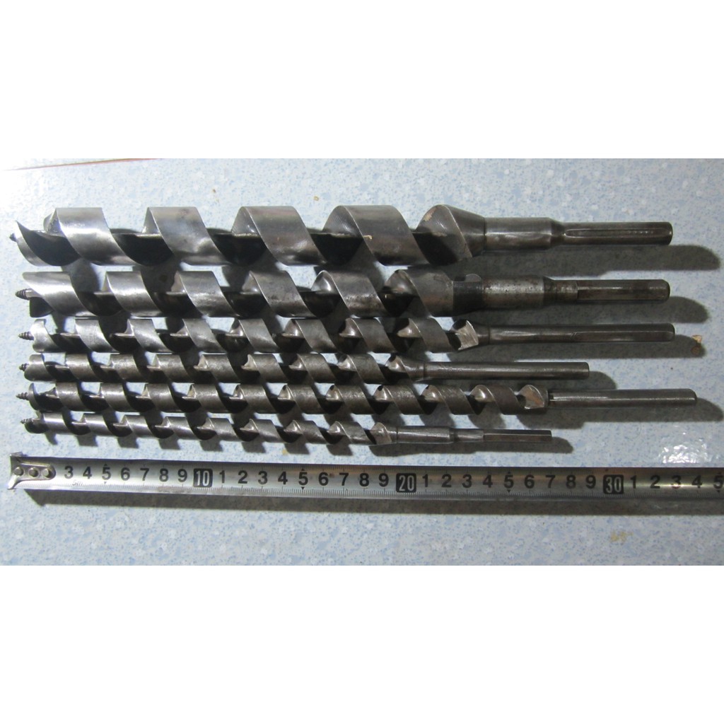 Mũi khoan gỗ nội địa Nhật 15-18-20-21-24-27-30* 300-380mm