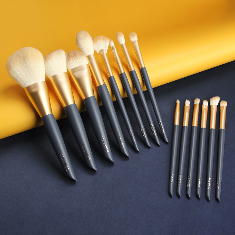 Bộ Cọ Trang Điểm Chuyên Nghiệp MAGEFY 14 Dụng Cụ Trang Điểm Đa Năng Cao Cấp