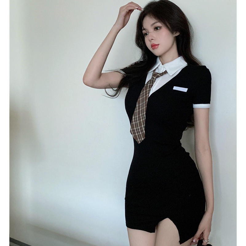 Đầm Mini Kiểu Dáng Quyến Rũ Thời Trang Mùa Hè Cho Nữ