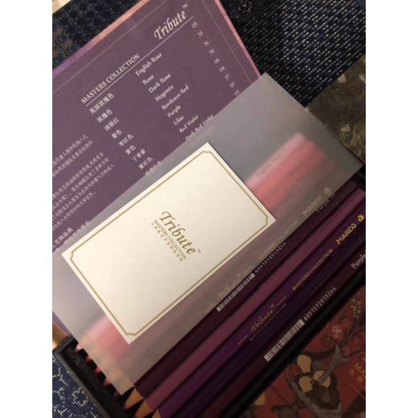 |ORDER| MARCO TRIBUTE MASTERS COLLECTION - BÚT CHÌ MÀU MARCO CHUYÊN NGHIỆP 60 / 80 MÀU