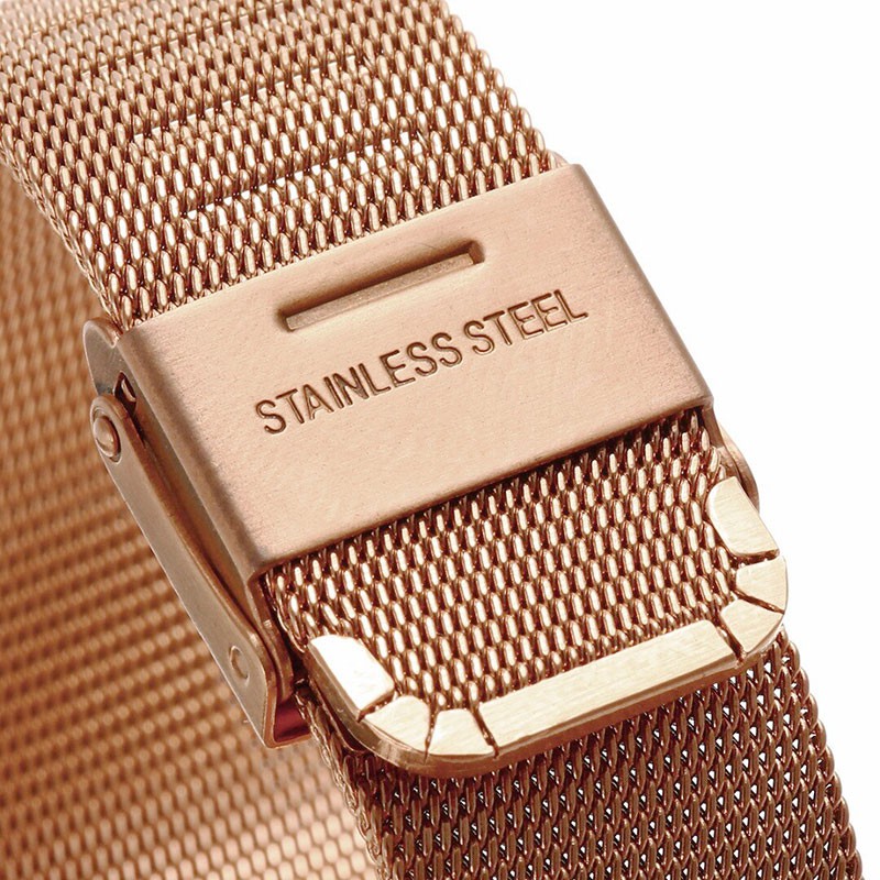 Quai thép lưới chốt gài cho đồng hồ thông minh 18mm/ 20mm/ 22mm