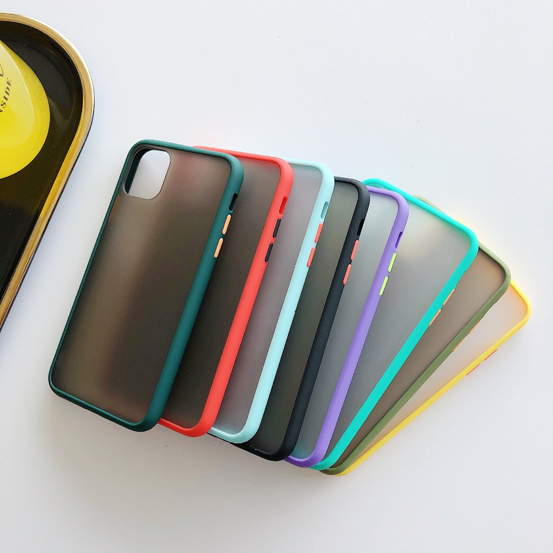 Ốp Điện Thoại Phối Màu Tương Phản Cá Tính Cho Iphone 11pro / Max / 7p / 6s | BigBuy360 - bigbuy360.vn