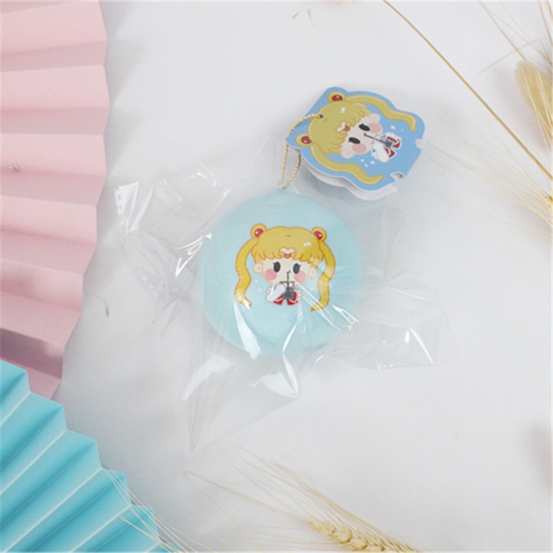 Đồ chơi bóp tay hình thủy thủ mặt trăng dễ thương 7cm