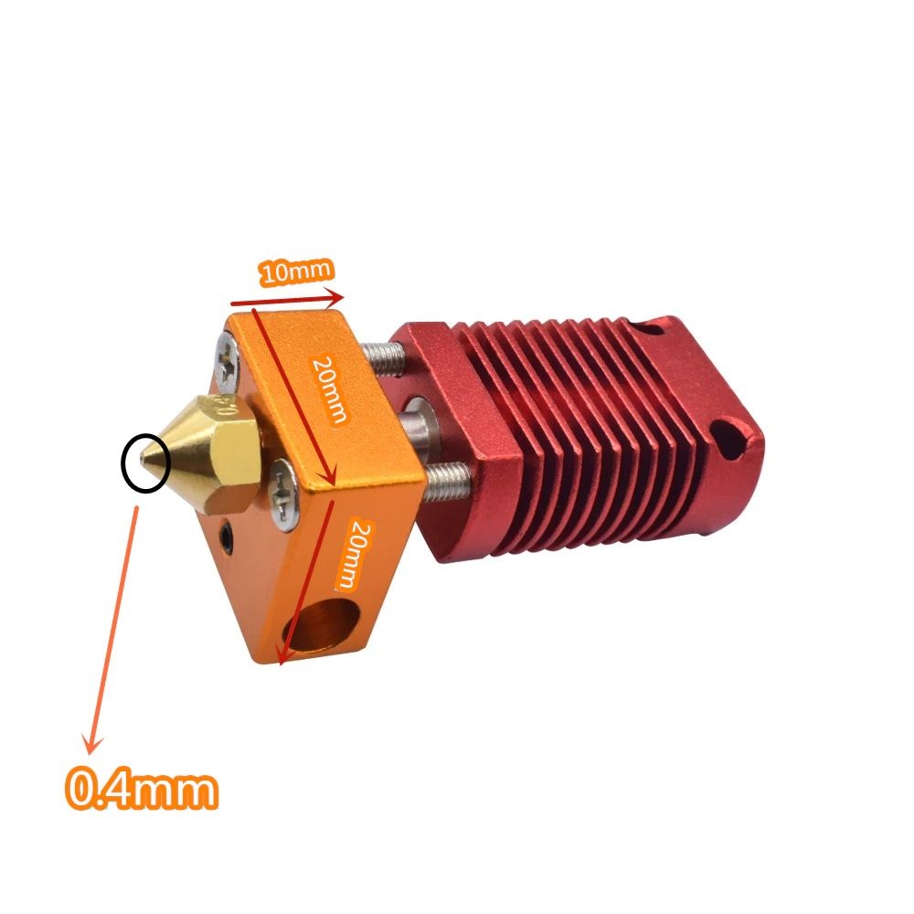 Bộ đầu phun máy in 3D Ender 3 V2, Ender 5, Anet ...