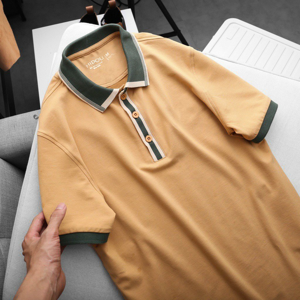 Áo polo nam unisex ba cúc vải cotton mềm mát co giãn 4 chiều cao cấp - From chuẩn thời thượng - mã pha cổ PL01