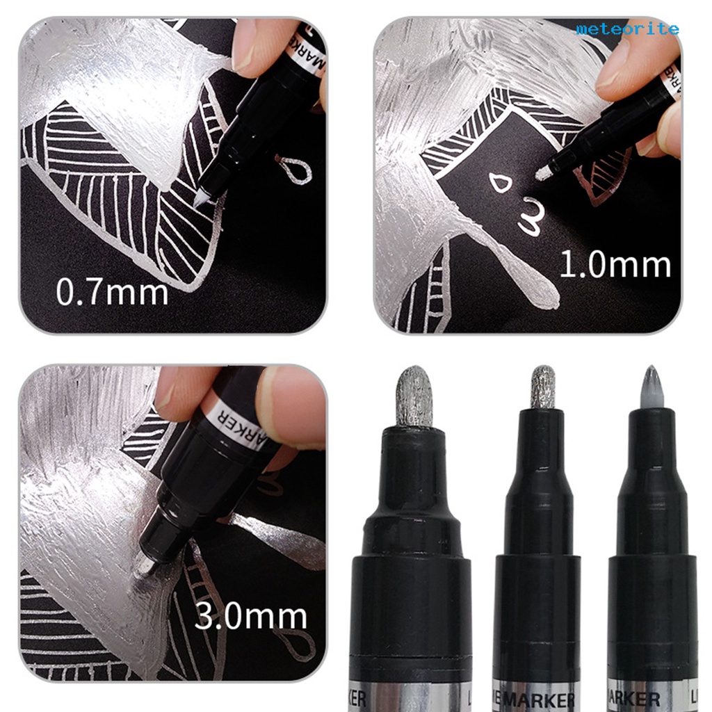 Bút Đánh Dấu Phản Quang Độc Đáo Bằng Nhựa Mạ Chrome Kính