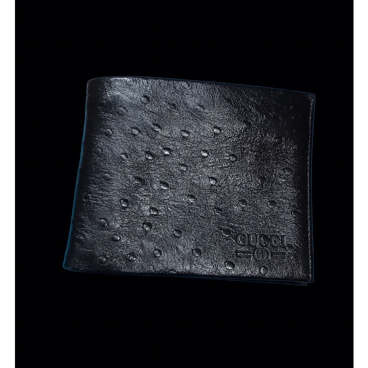 ví da bò dập vân đà điểu cao cấp( bảo hành da 2 năm)