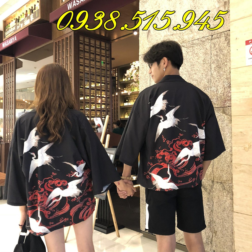 Kimono Haori Happi RỒNG phong cách Harajuku Nhật Bản Áo khoác kimono nam CUNG CẤP SỈ LẺ SỐ LƯỢNG LỚN