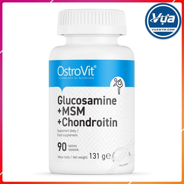 Hỗ Trợ Xương Khớp OstroVit - Glucosamine + MSM + Chondroitin (90 viên)
