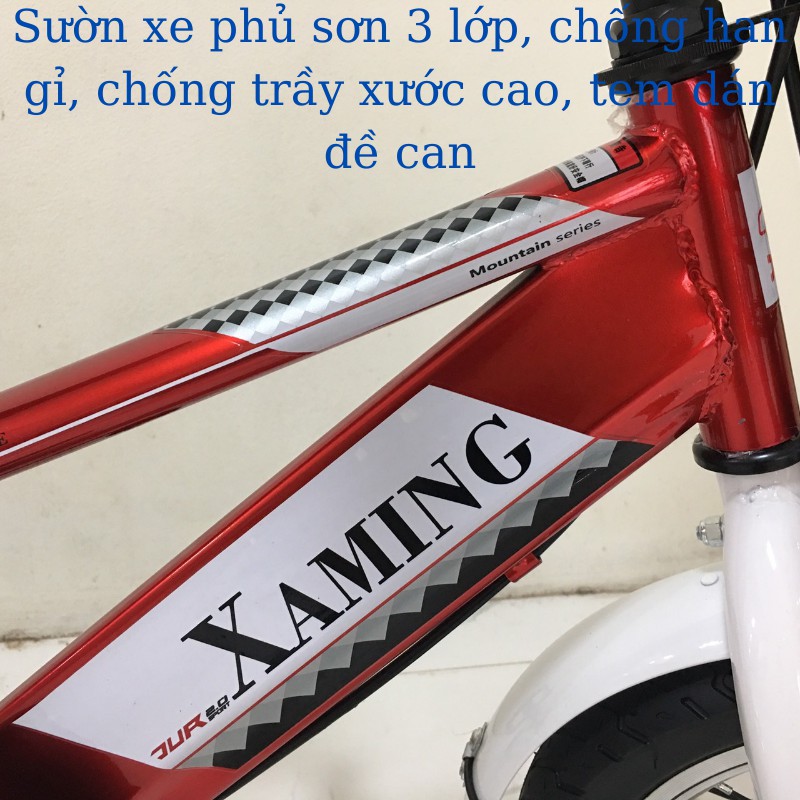 Xe đạp trẻ em XAMING 2021 size 14 inch cho bé trai 3-5 tuổi